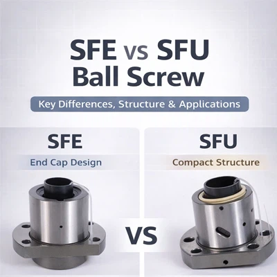 SFE vs SFU Ball Screw: Hvordan skille?